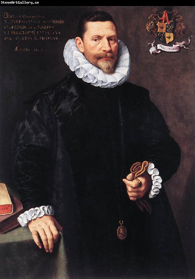 POURBUS, Frans the Younger Portrait of Petrus Ricardus zg